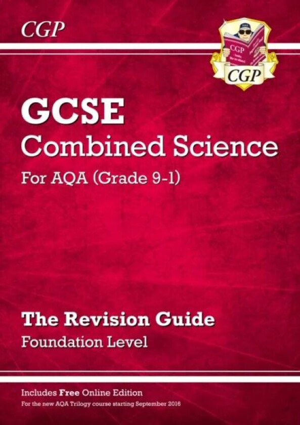 New GCSE Combined Science AQA Revision Guide - Foundation includes Online Edition, Videos & Quizzes: av CGP Books