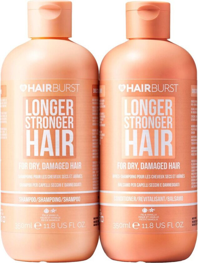 Longer Stronger Hair Shampoo & Conditioner For Dry Dama