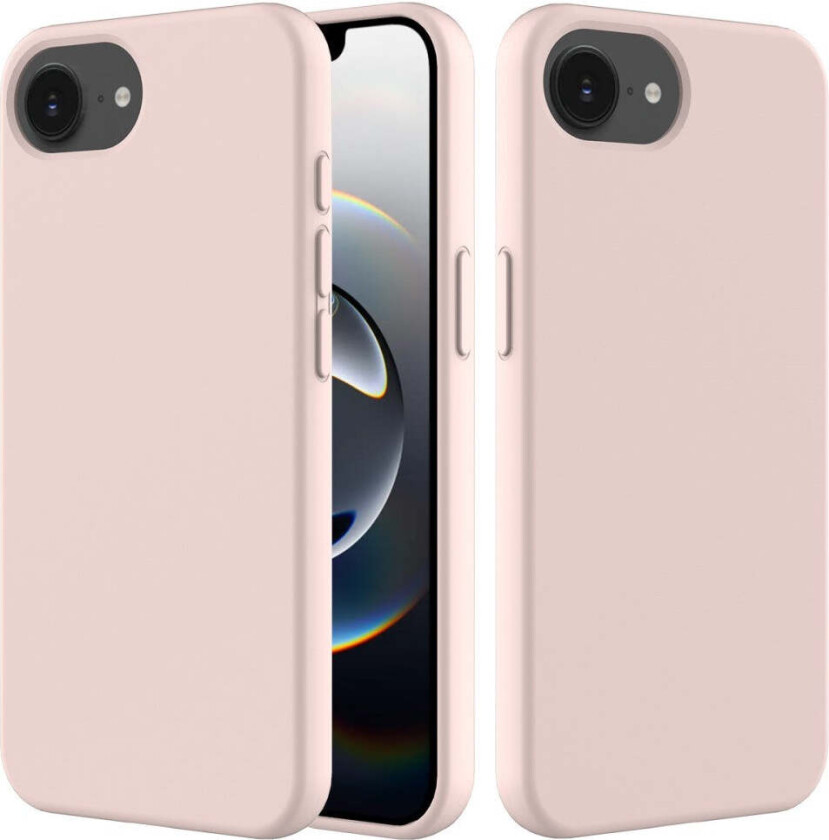 iPhone 16e Fôret Silikon Deksel - Rosa