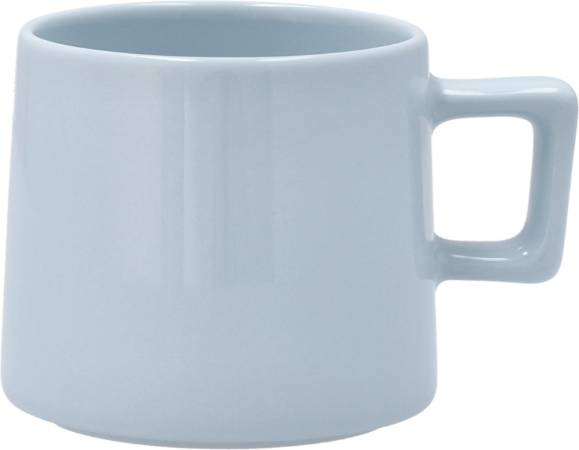 Taper kopp 30 cl Lyseblå