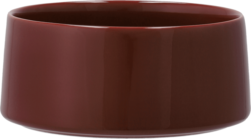 Taper skål Ø13,3 cm Rød