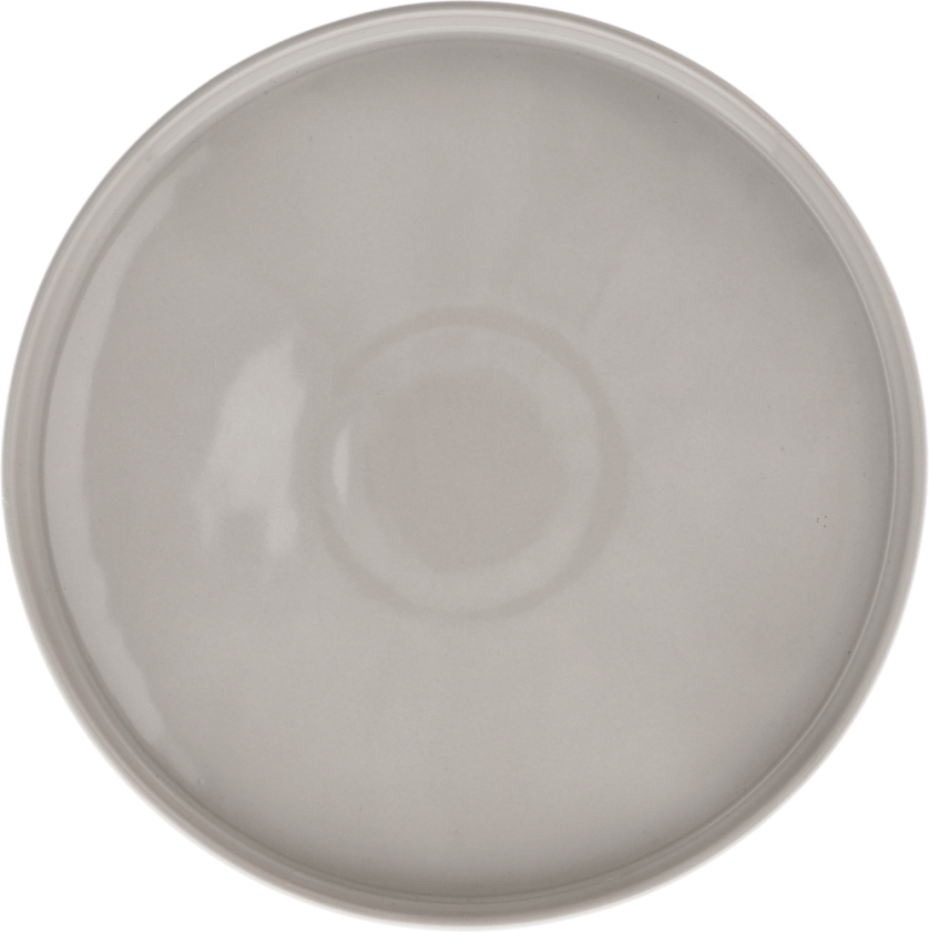 Taper tallerken 26cm Lys grå