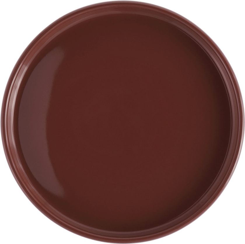 Taper asjett 14 cm Rød