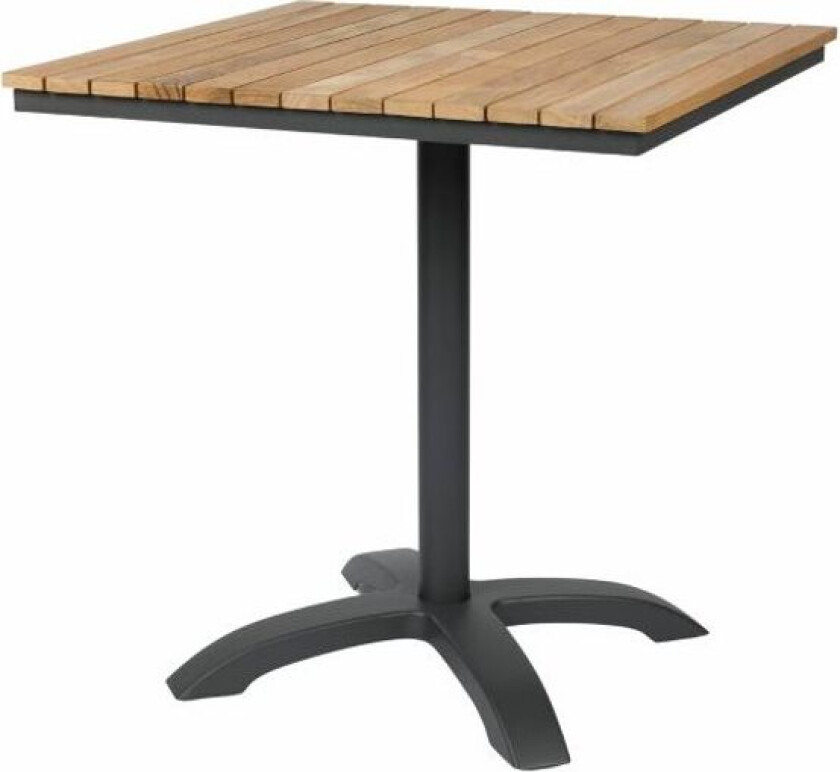 Mood Cafebord L70 Antrasitt/Teak