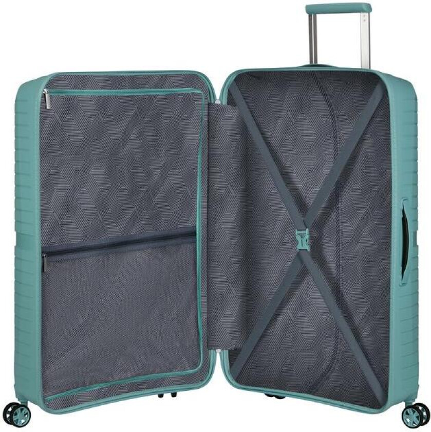 Airconic stor koffert med 4 hjul 77 cm Dusty Turquoise
