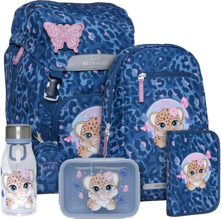 Pakke skolesekk 1.kl Cheetah Classic 22L
