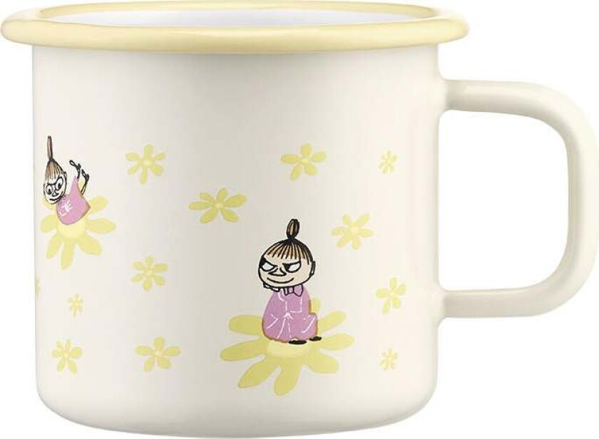 Mummi Emaljekopp Blomster 3,7 dl