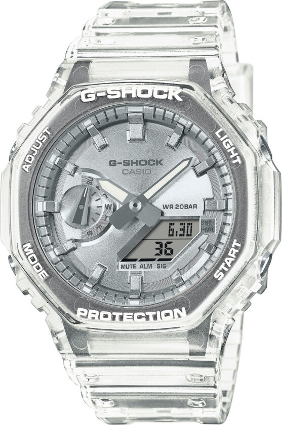 G-Shock GA-2100BM-7A8ER - Anadigi - Plastik - Herreklokker - Resin - Mineral