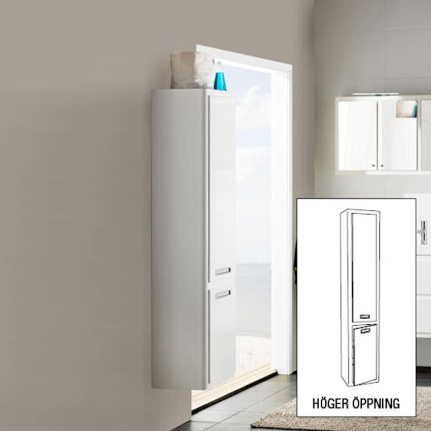 Halvskap Westerbergs Harmony Hvit Høyglans