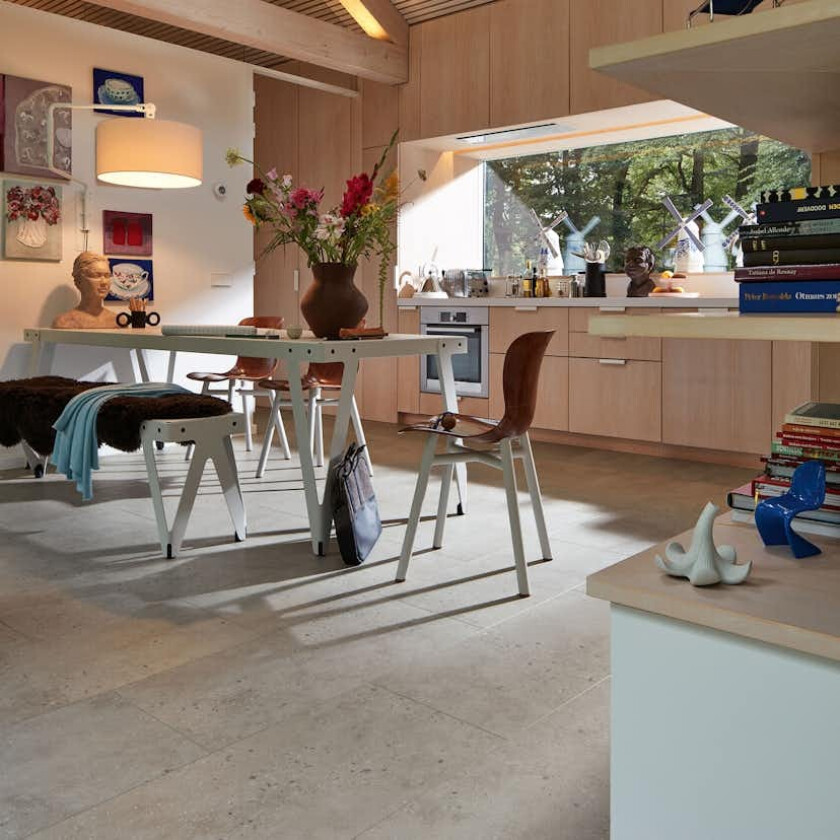 Vinylgulv Meister Comfort DB 600 S Lys Terrazzo 6859