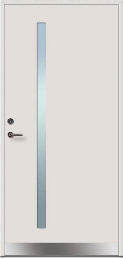 Ytterdør Tundøren Tun 651 Funkis Hvit