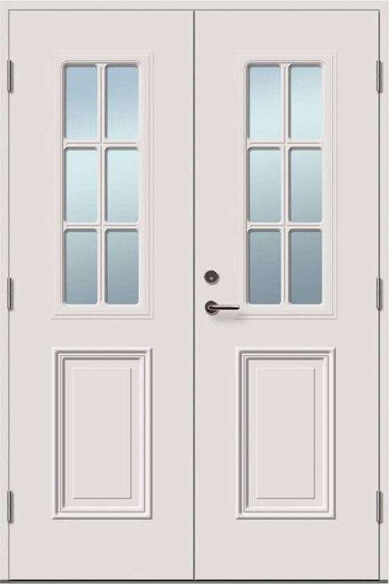 Tofløyet Ytterdør Tundøren Tun 406 Hvit