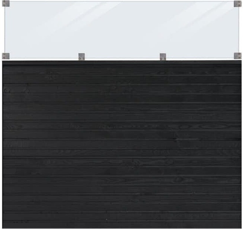 Levegg PLUS Plank med Glass 174x163