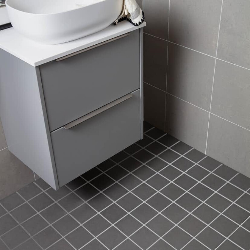 Klinker Arredo Arc Mørkgrå 10x10 cm