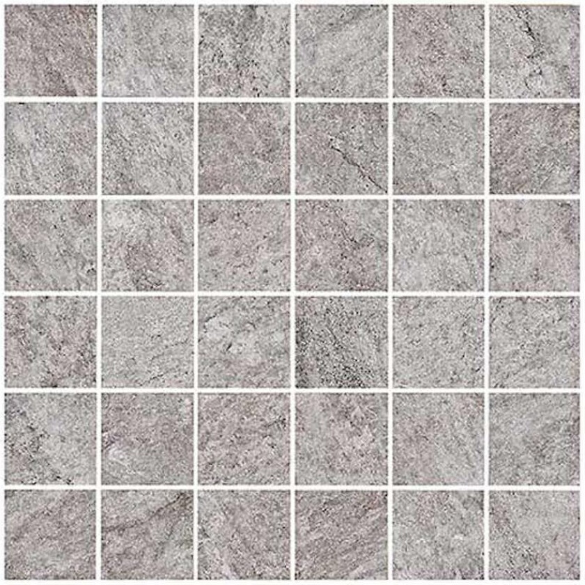 Klinker Bricmate D0505 Quartzit Grey 5x5 cm