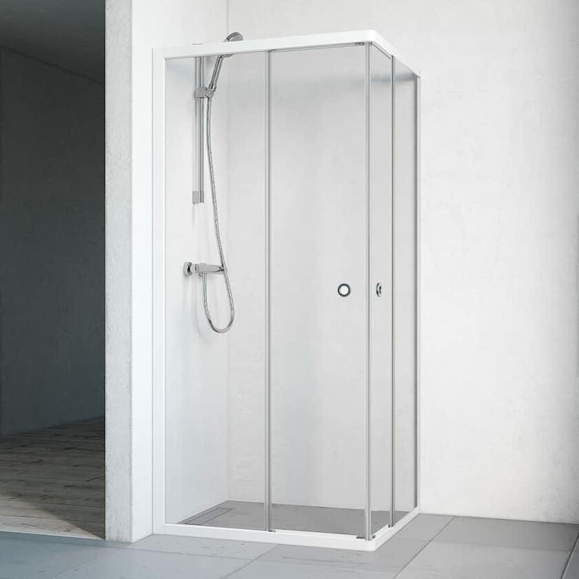 Dusjhjørne Macro Design Flow Rett