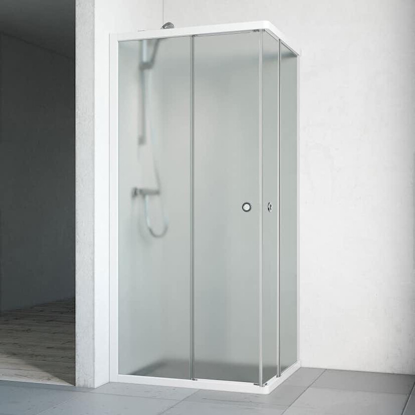 Dusjhjørne Macro Design Flow Rett