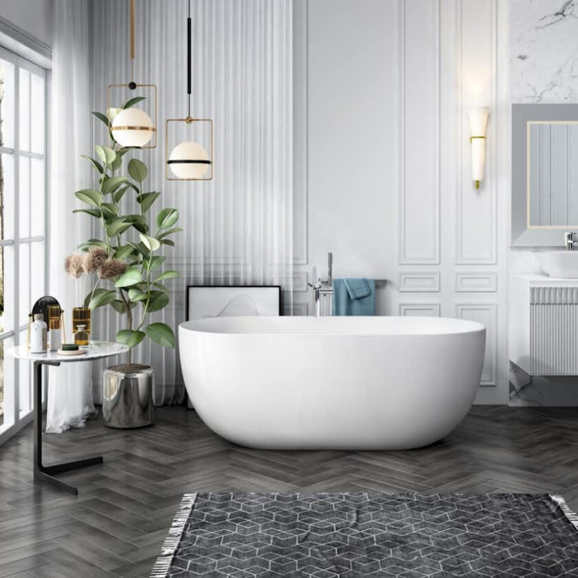 Badekar Bathlife Soft 1600 mm