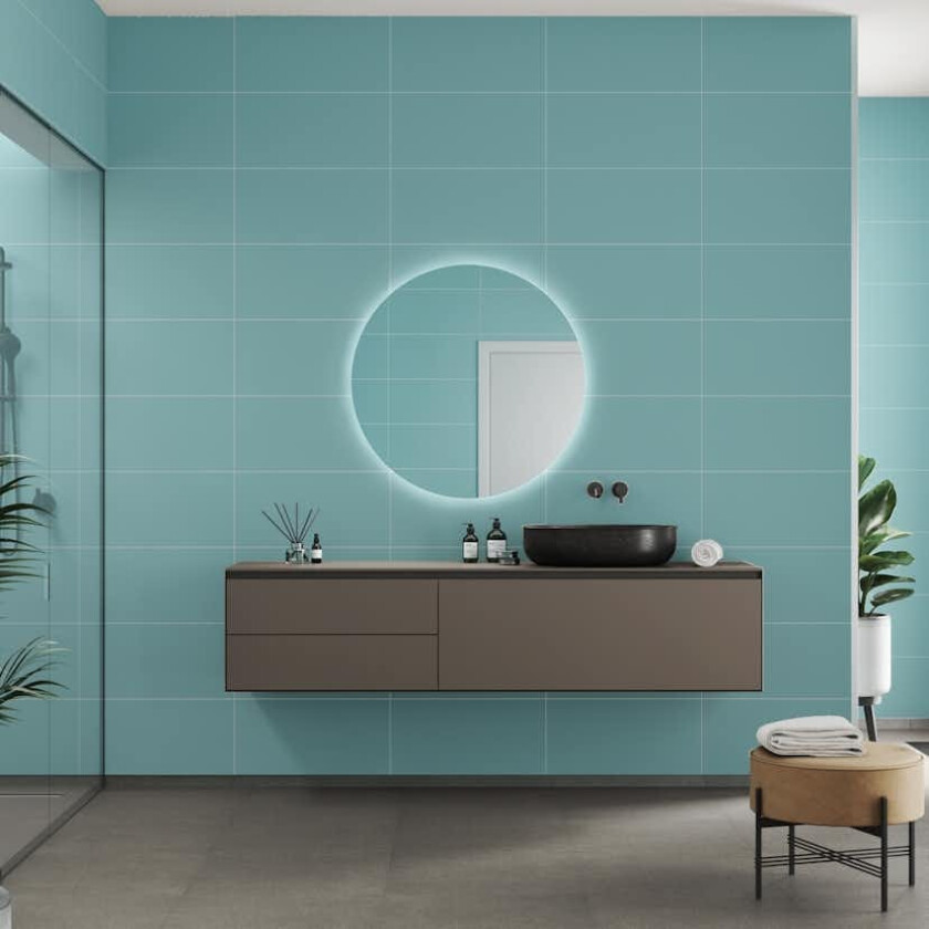 Baderomspanel Fibo 3212-6030 EM Aqua Mint