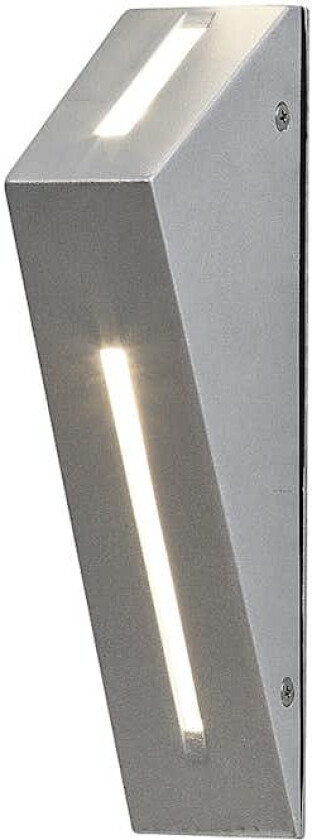 Vegglampe Gnosjö Konstsmide Imola 2x3W High Power LED Alu