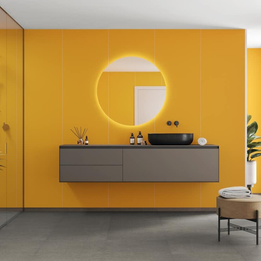 Baderomspanel Fibo 2167-M10 EM Deep Yellow