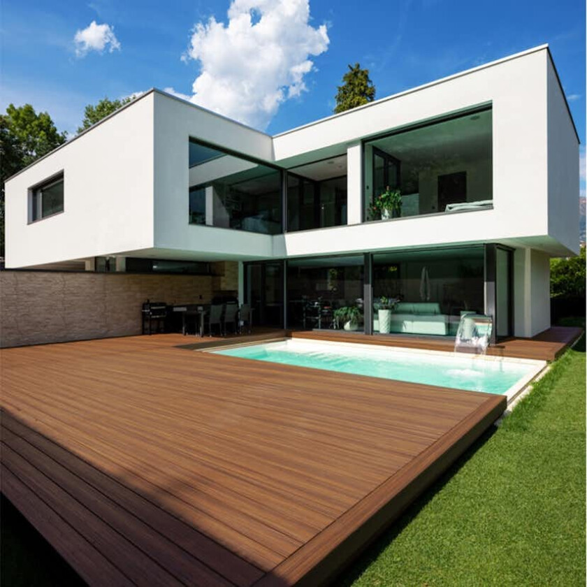 Terrassebord Kirkedal Heimdal Kompositt Oak/Hardwood