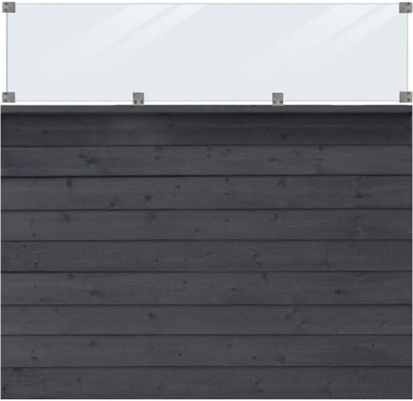 Levegg PLUS Klink med Glass 174x163