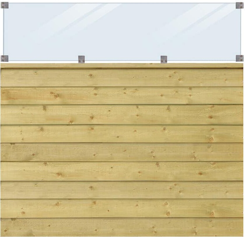 Levegg PLUS Klink med Glass 174x163