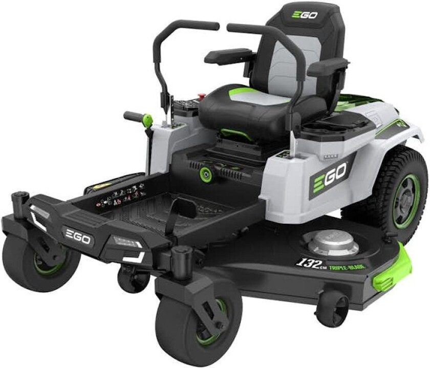 Traktorklipper Ego Z6 Zero-Turn 132 cm Spakstyrt med Lader