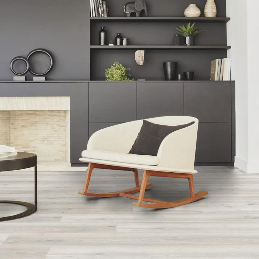 Laminatgulv Tarkett Woodstock Longboards Summit Oak White