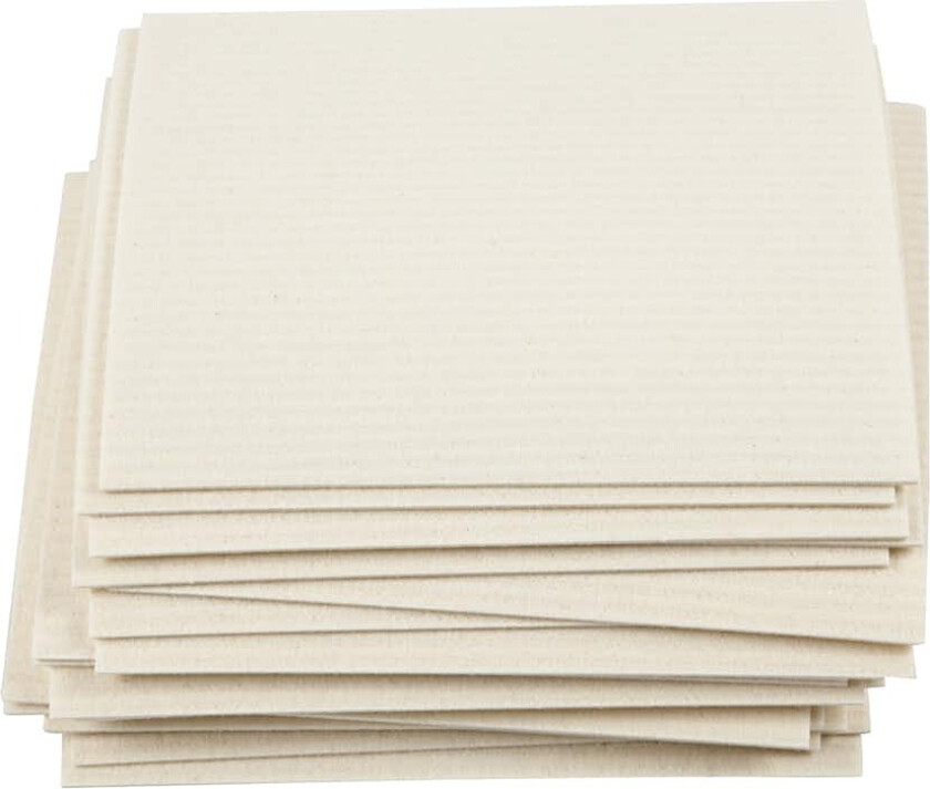 Bilde av Oppvaskklut Creativ Company Råhvit Str 17x19,5 cm 1 Pk