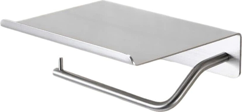 Toalettpapirholder Strand Stainless Billdal Med Hylle BI-416