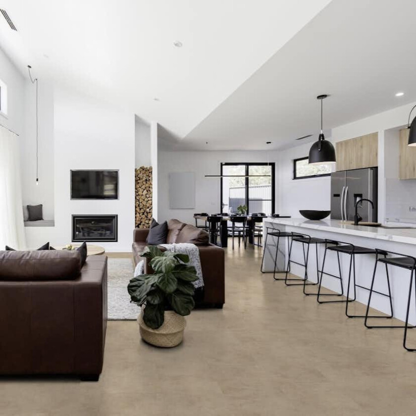 Vinylgulv Gerflor Virtuo 55 Rigid Acoustic Tavla Beige