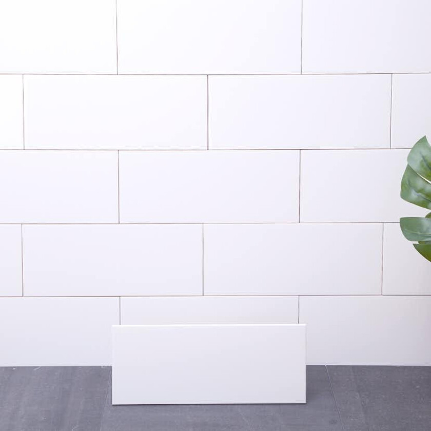 Flis Arredo Polar Hvit Matt 20x50 cm