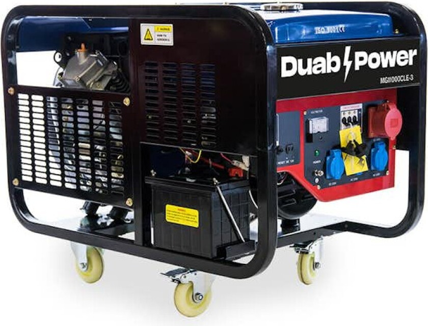 Strømaggregat Duab-Power MG11000CLE-3 1-fas/3-fas Bensin