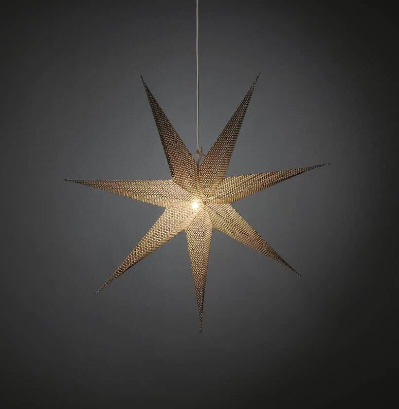 Adventsstjerne Gnosjö Konstsmide 7-spiss 78 cm