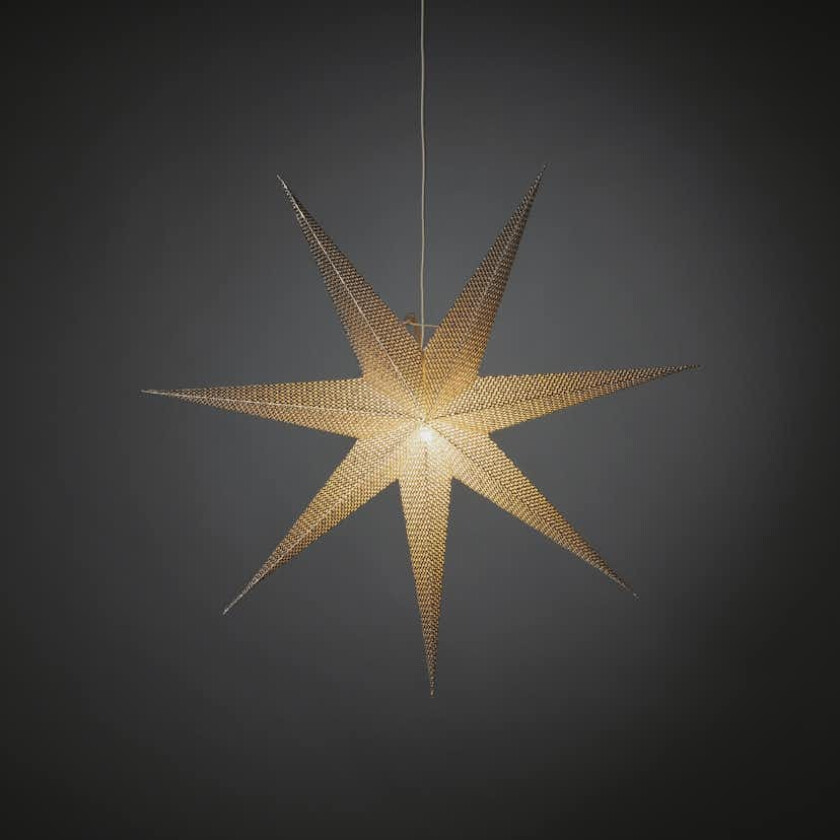 Adventsstjerne Gnosjö Konstsmide 7-spiss 78 cm