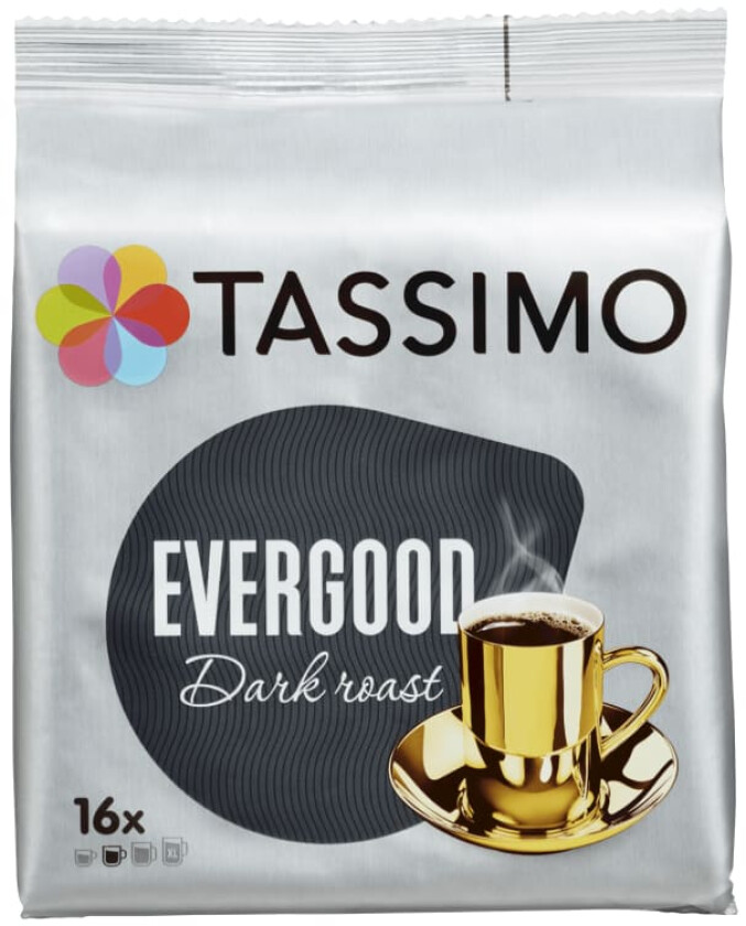 Bilde av Tassimo Evergood Dark Roast 16kapsler