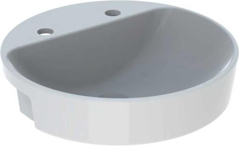 Servant Geberit Variform 500 mm HalvInnfelt Rund Kanthylle