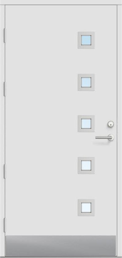 Ytterdør Bygg1 Fjell 04 Klarglass