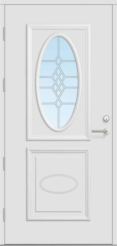 Ytterdør Bygg1 Fjord 05 Blyglass