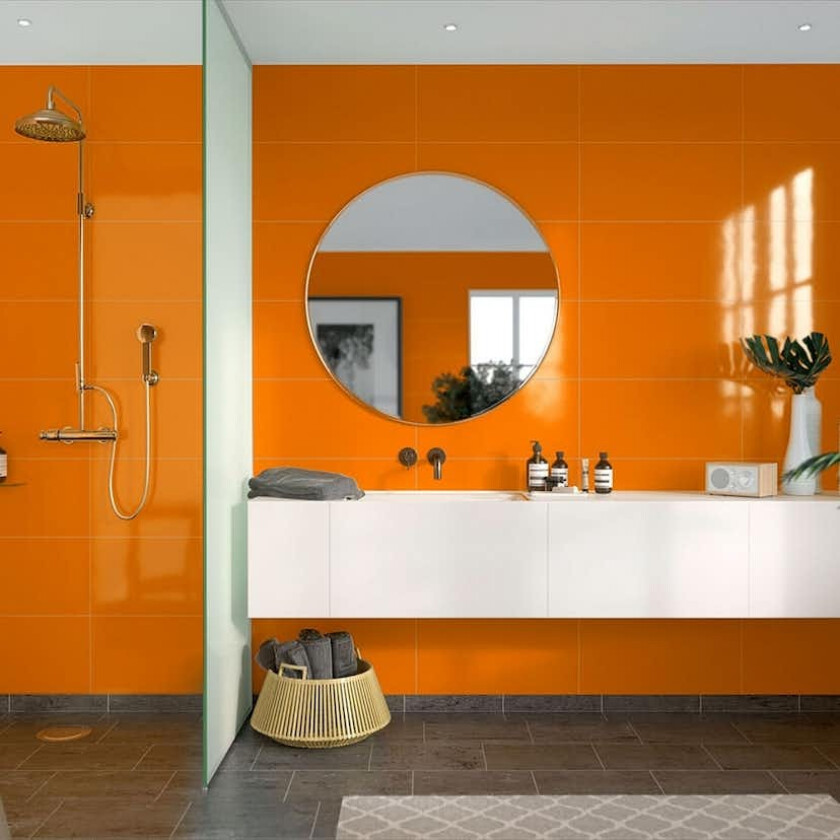 Baderomspanel Fibo 2122 M6030 Orange