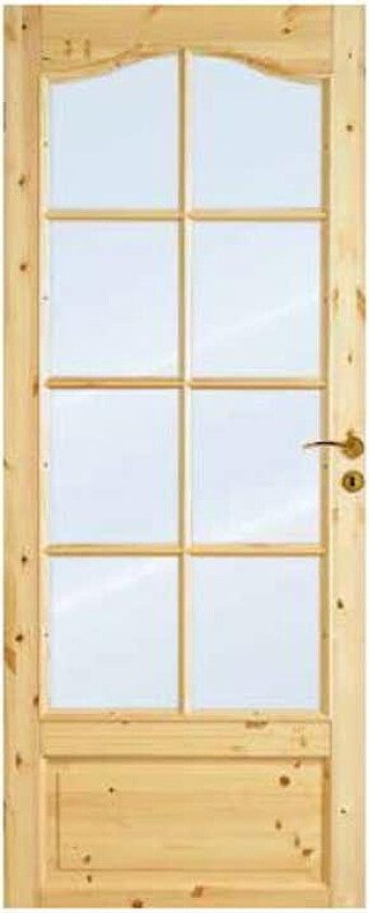 Innerdør Scanflex Siv Furu Klarglass 2x4