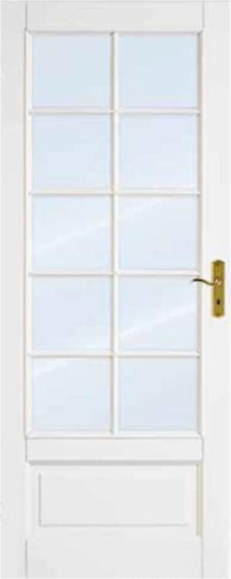 Innerdør Scanflex Christine Hvit Klarglass