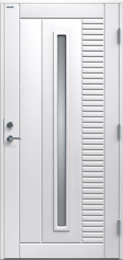 Ytterdør Diplomat Aleksandra Sotet Glass