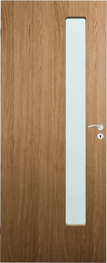 Innerdør Scanflex Bris Eik Klarglass