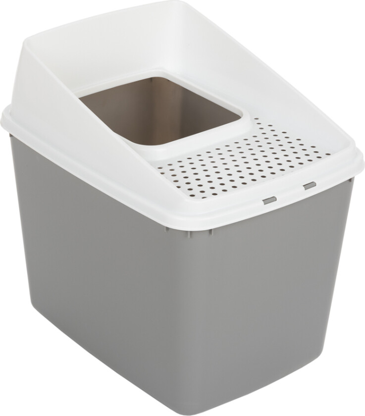 Kattetoalett Big Box - Grå