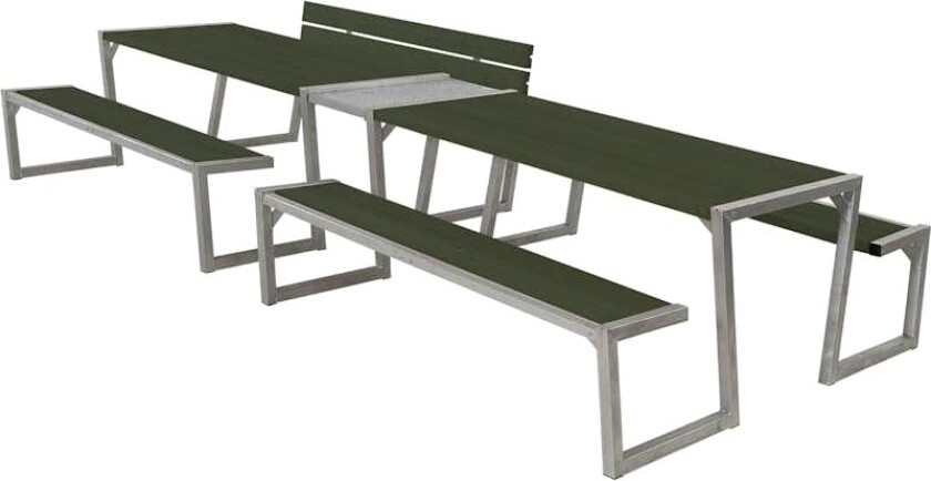 Bilde av Piknikbord PLUS Zigma med Ryggstøtte 392 cm