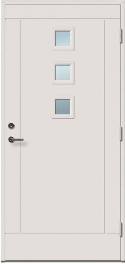 Ytterdør Tundøren Tun 236 Hvit