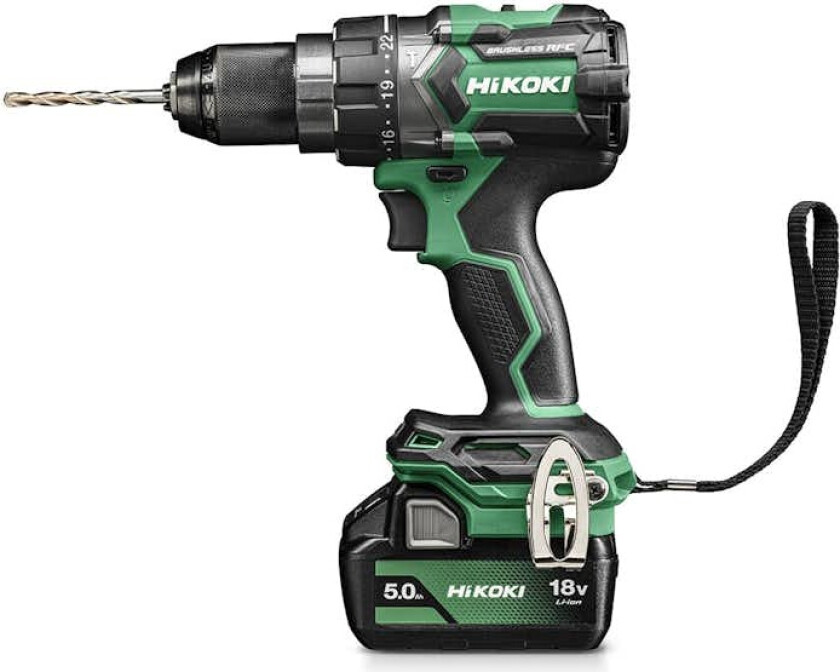Slagbormaskin Hikoki Power Tools DV18DC med Batteri og Lader